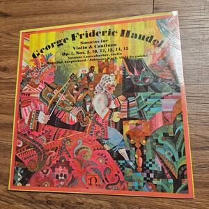 Georg Friedrich Händel – Sonatas For Violin & Continuo, Op. 1, Nos. 3,‎ 10, 12